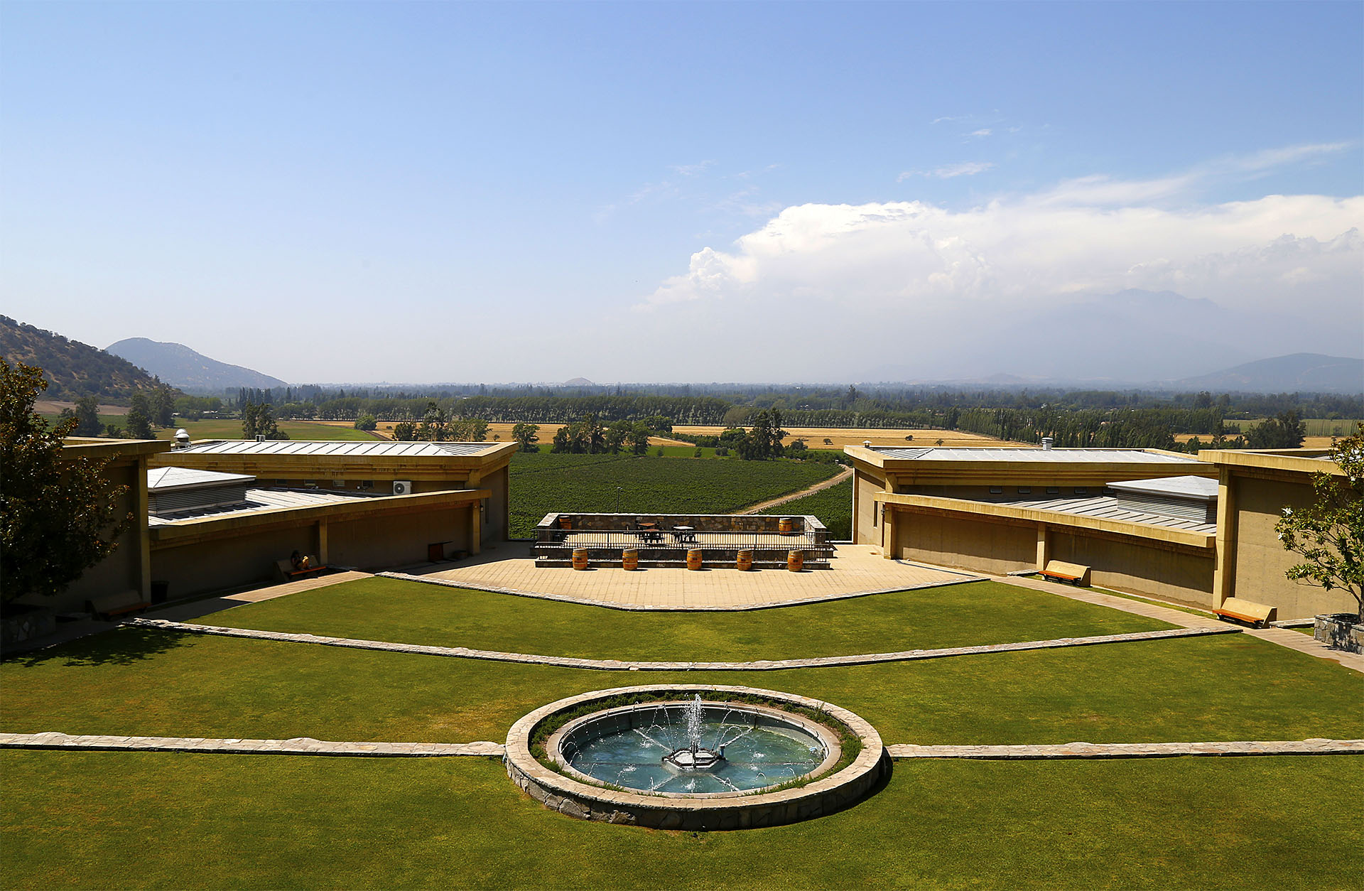Vista elevada de Haras de Pirque